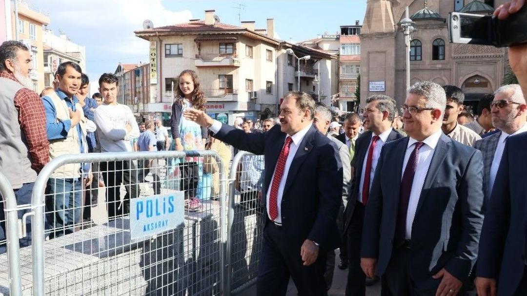 Bakan Eroğlu Aksaray&rsquo;da 51 Milyon Tl&rsquo;lik Projelerin Temelini Attı