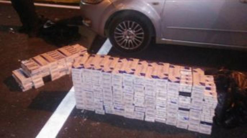 Otob&uuml;ste Ka&ccedil;ak Sigara Sevkiyatı