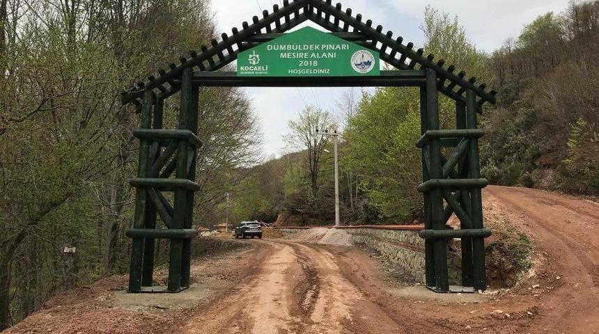 D&uuml;mb&uuml;ldek Suyu, Mesire Alanıyla Şifa Dağıtacak