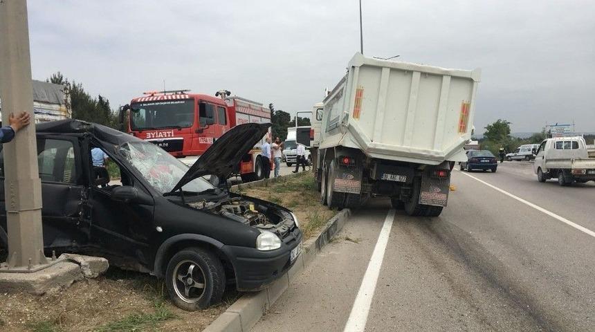 Bandırma Bir G&uuml;nde İki Ayrı Kaza Meydana Geldi