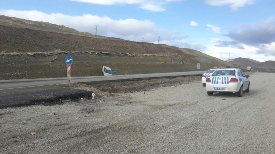 Virajı Alamayınca Dağa &Ccedil;arparak Durabildi