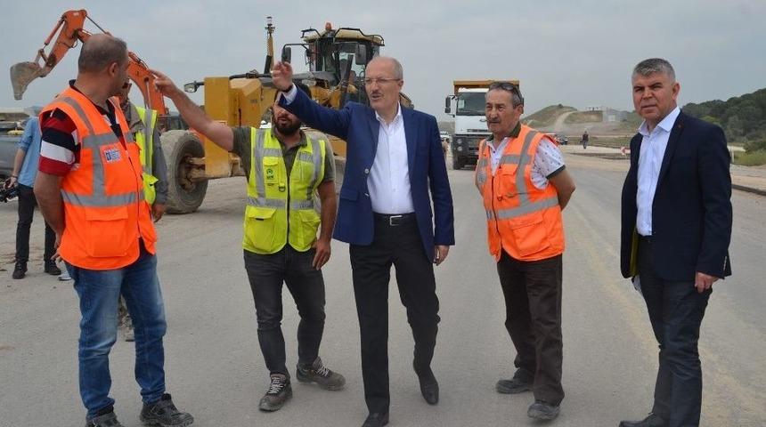 (&ouml;zel Haber) İstanbul-izmir Otoyolu Balıkesir Kuzey İle Batı Kavşağı Arası Bu Yıl A&ccedil;ılacak