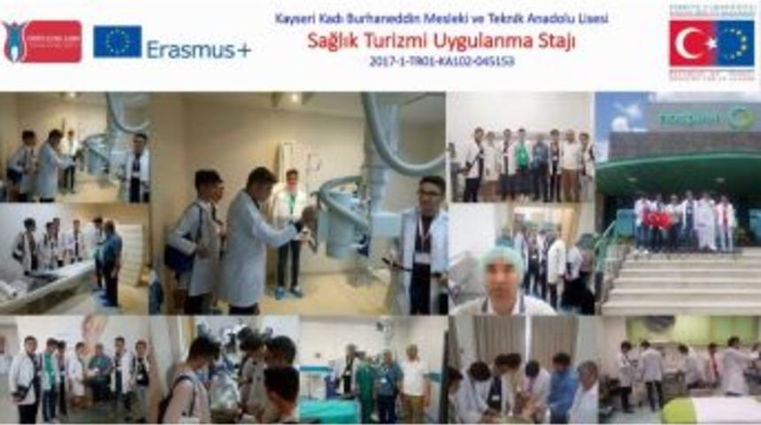 Hemşire Yardımcısı Öğrenciler İspanya Stajından Döndü