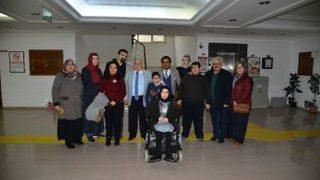 Engellilerden Vali Şentürk’e Ziyaret