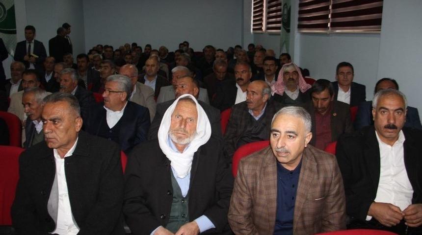 Vali Güzeloğlu, Çınarlı Muhtarlarla Bir Araya Geldi