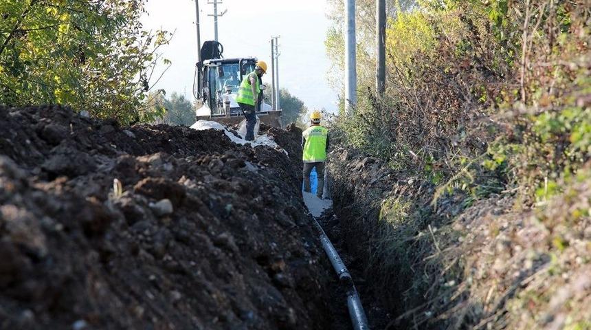 Saski 37 Bin 450 Metrelik İ&ccedil;mesuyu Altyapısını Yeniledi