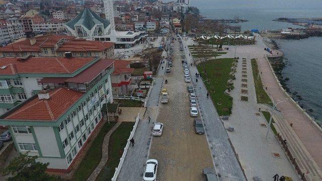 Merkez Cami Peyzaj Çalışmaları Tamamlanıyor