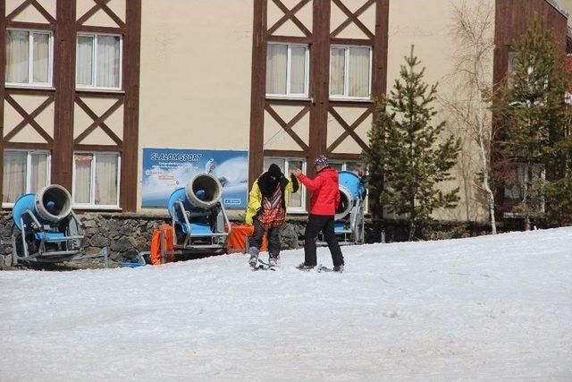 Palandöken’de Kayak Sezonu Sona Erdi