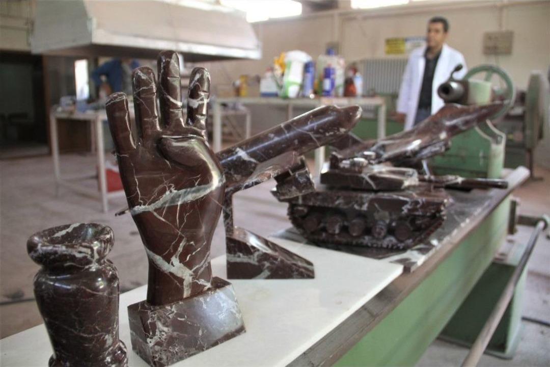 Atık Mermerler Sanata D&ouml;n&uuml;ş&uuml;yor