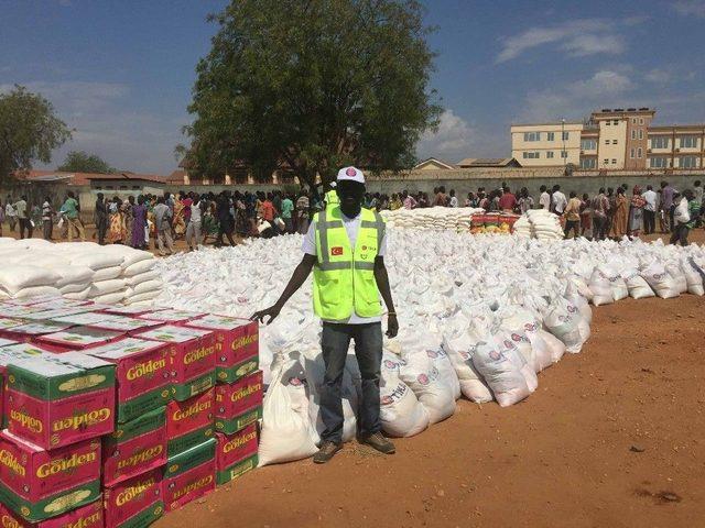 Tika’dan Güney Sudan’a Gıda Yardımı