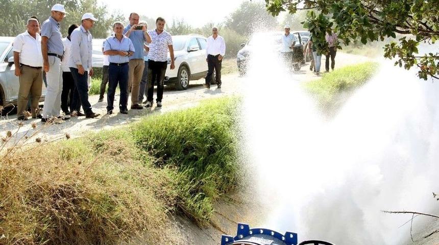 Sarıg&ouml;l Sulaması&rsquo;nın Y&uuml;zde 80&rsquo;i Tamamlandı