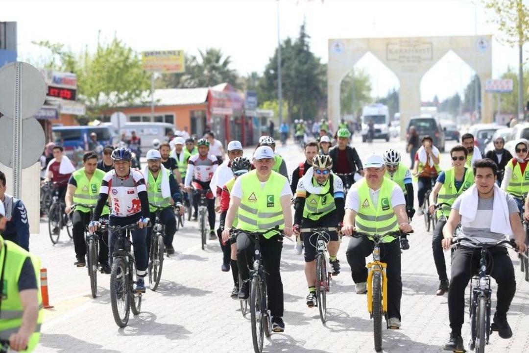 Yeşil Bisiklet Turu Karahayıt&rsquo;ta Yapıldı
