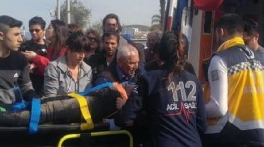 Kuşadası&rsquo;nda Feci Kaza