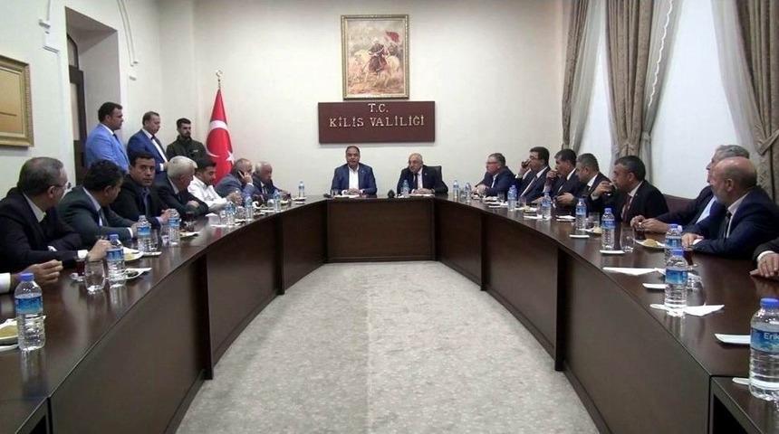 Tim Başkanı B&uuml;y&uuml;kekşi Kilis Valiliğini Ziyaret Etti