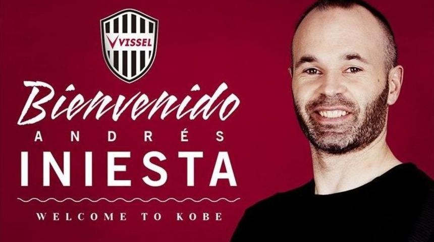 Iniesta, Vissel Kobe&rsquo;de