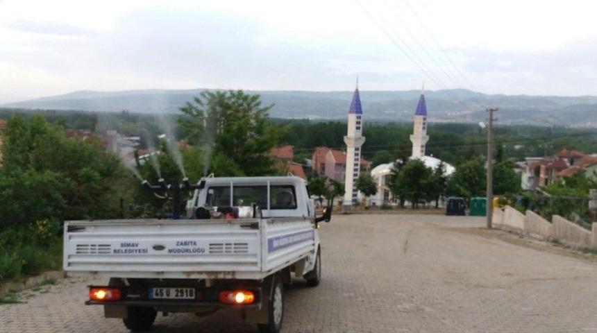 Belediyeden İla&ccedil;lama Ve Dezenfeksiyon &Ccedil;alışması