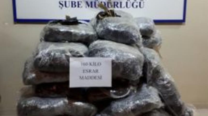 Şanlıurfa&rsquo;da 160 Kilo Esrar Ele Ge&ccedil;irildi