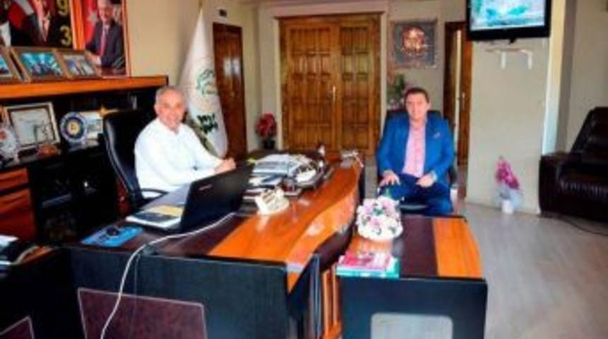 Başkan Bakıcı İle Başkan Yaman Buluştu