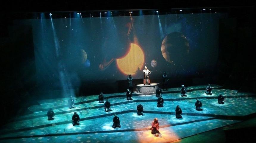 Gaziantep&rsquo;te Kud&uuml;s&rsquo;&uuml;n Tarihi Sahne G&ouml;sterisiyle Anlatıldı