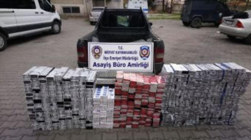 Midyat&rsquo;ta 6 Bin 300 Paket Ka&ccedil;ak Sigara Ele Ge&ccedil;irildi
