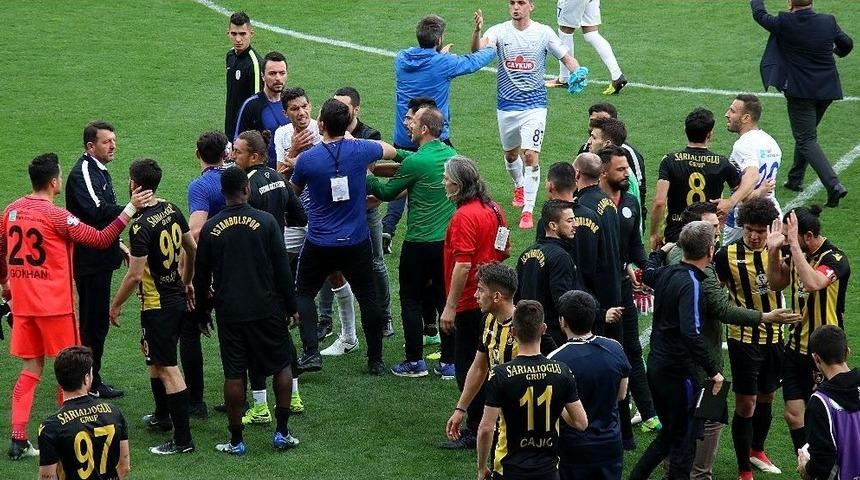 İstanbulspor-&ccedil;aykur Rizespor Ma&ccedil;ında Gerginlik