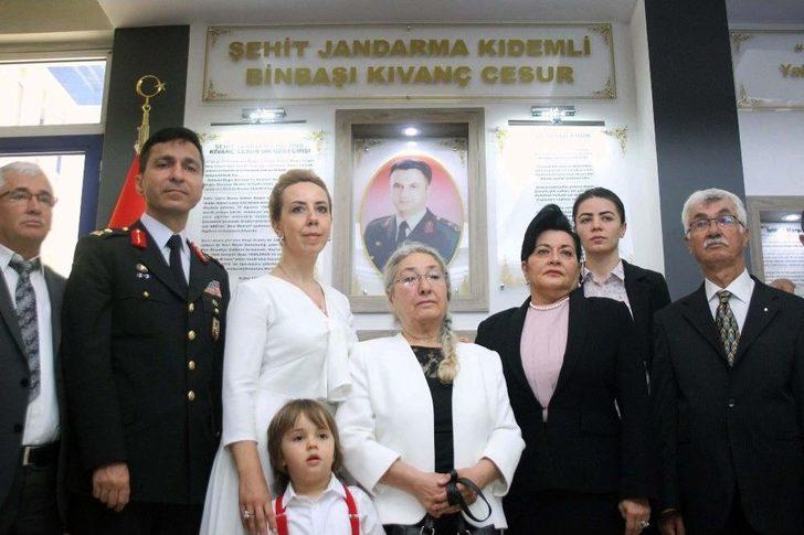 Şehit Binbaşının İsmi Okuduğu Okula Verildi G3