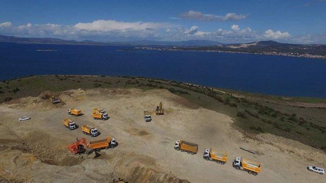 Çaltılıdere’deki Altyapı Çalışmalarında Sona Doğru