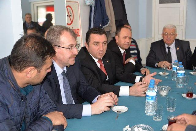 Milletvekili Eldemir&rsquo;den Pazaryerliler Derneği&rsquo;ne Ziyaret 1