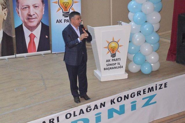 Bakan Yılmaz, Sinop’ta Partisinin Kadın Kolları Kongresine Katıldı