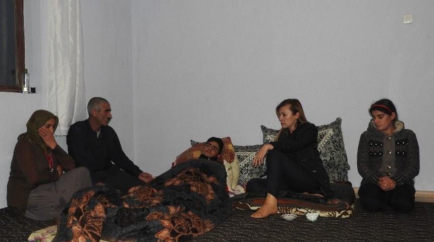 Kaymakam Uçar, Engelli Ferhat’a Sahip Çıktı