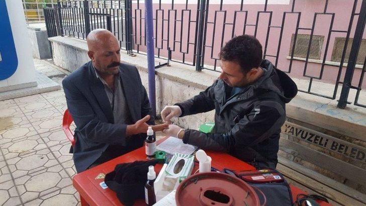 Yavuzeli’nden Kızılaya 96 Ünite Kan G1