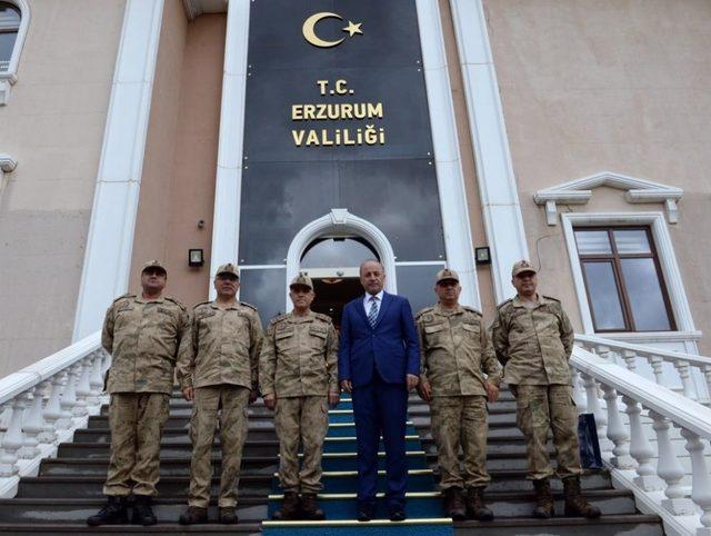 Orgeneral Çetin’den Vali Azizoğlu’na Ziyaret