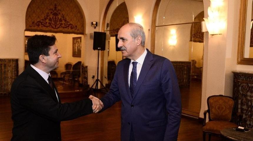 Bakan Kurtulmuş: "daha &Ouml;nceki D&ouml;nemlerde De Fet&ouml; İle Chp&rsquo;deki Bazı Kişiler Arasında Bir Dirsek Teması Olduğu Anlaşılıyor"