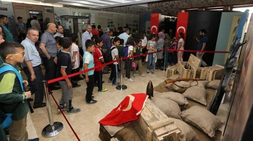 Aydın B&uuml;y&uuml;kşehir&rsquo;den Karacasu&rsquo;da &Ccedil;anakkale Sergisi