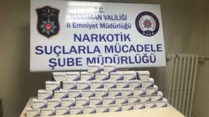 Karaman&rsquo;da Uyuşturucu Hap Operasyonu