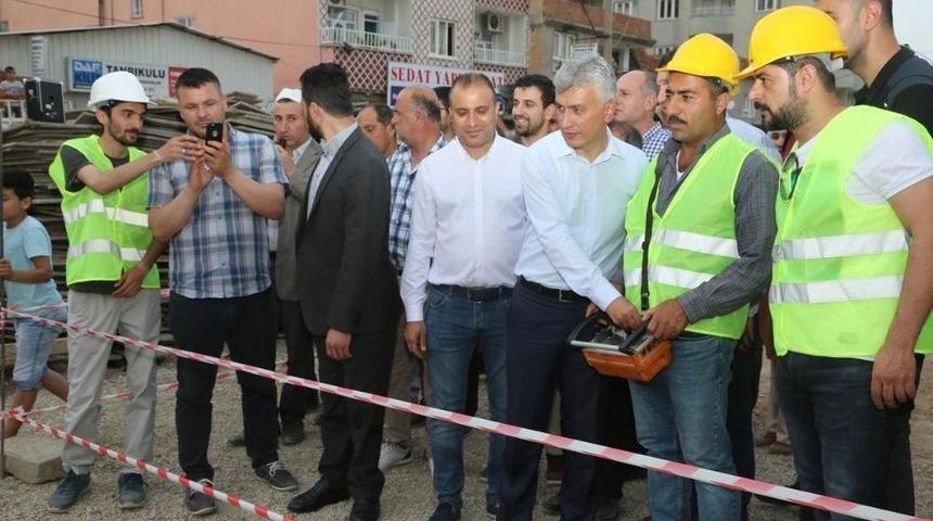 Cizre&rsquo;de Kuran Kursu Ve El Sanatları Merkezinin Temeli T&ouml;renle Atıldı