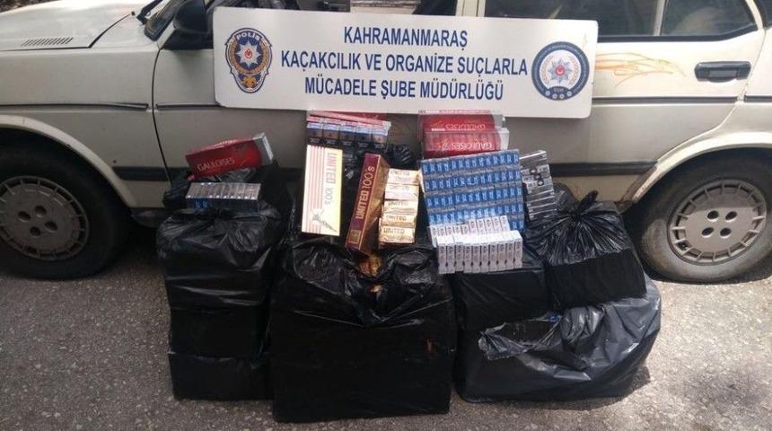 Kahramanmaraş&rsquo;ta Ka&ccedil;ak Sigara Operasyonu