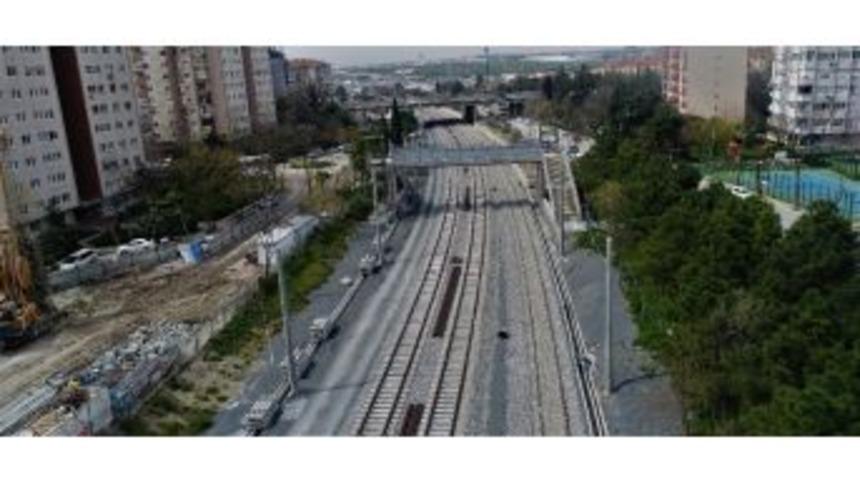 (&ouml;zel)halkalı-sirkeci Banliy&ouml; Hattında Başlayan Test S&uuml;r&uuml;şleri Havadan G&ouml;r&uuml;nt&uuml;lendi