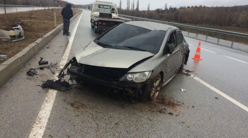 Sungurlu’da Trafik Kazası: 2 Yaralı