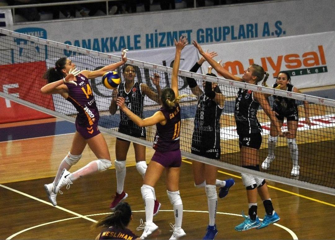 Vestel Venus Sultanlar Ligi: &Ccedil;anakkale Belediyespor: 2 - Galatasaray: 3