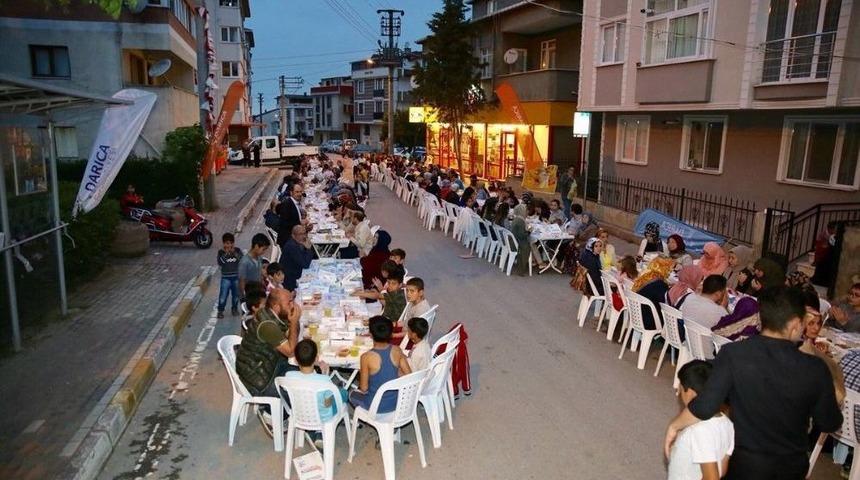Darıcalılar Mahalle İftarlarında Buluşuyor