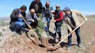 Ata’ya Giden Yolu 11 Kilometre Boyunca Ağaçlandırdılar