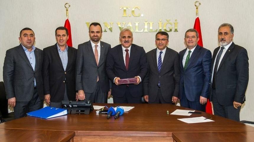 Daka&rsquo;nın Desteğiyle Van Osb&rsquo;nin Yolları Yenilenecek