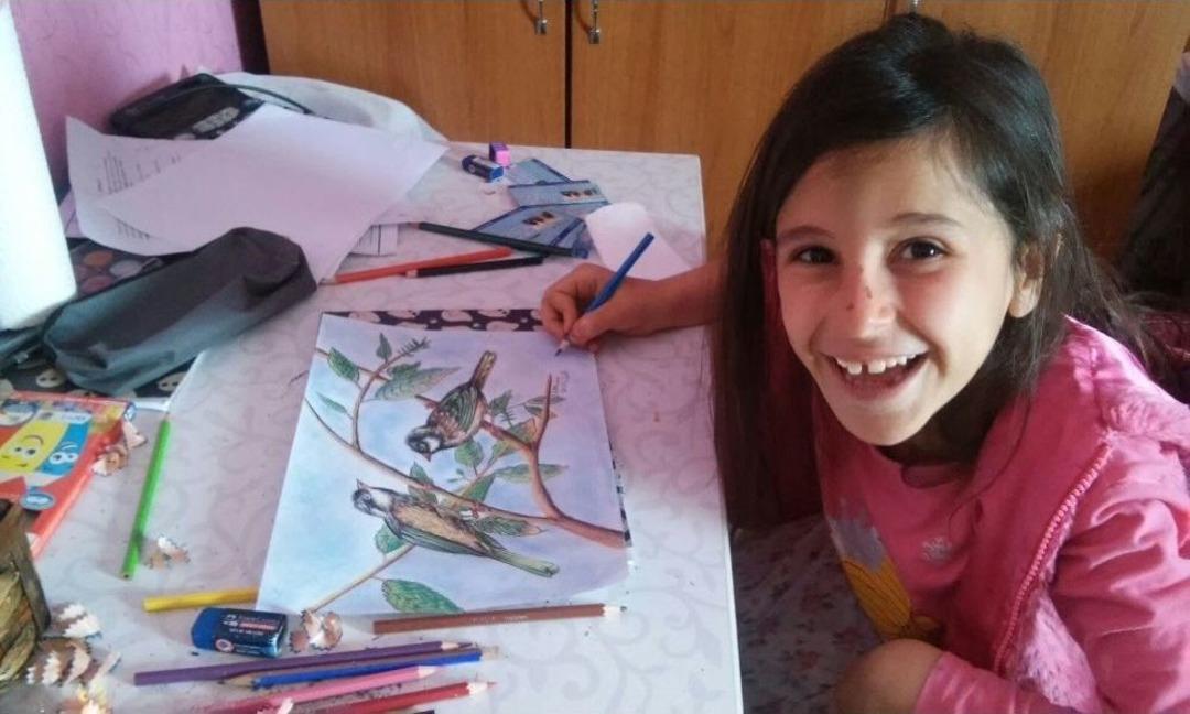 İlkokul &Ouml;ğrencisi Resim Sergisi A&ccedil;tı