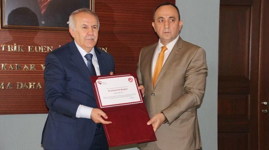 Hatay Adliyesi "erişilebilirlik Belgesi"ne Sahip Oldu