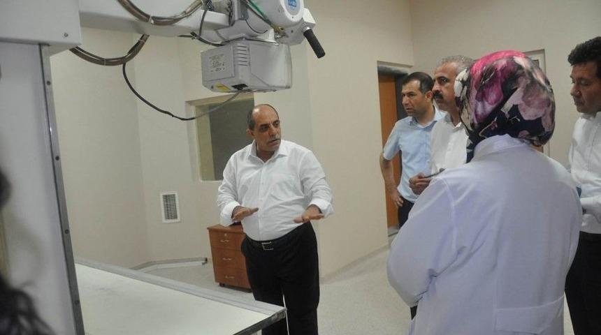 Sağlık Müdürü Ahmet Özer Sağlık Tesislerini Ziyaret Etti