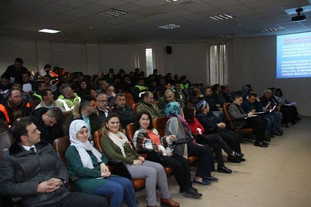 Akçakoca’da Kadroya Geçen Personele İş Sağlığı Ve Güvenliği İşe Giriş Eğitimi Verildi