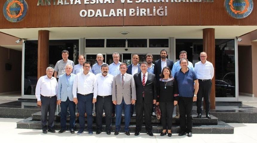 Chp Milletvekili Adayları Aesob&rsquo;ta