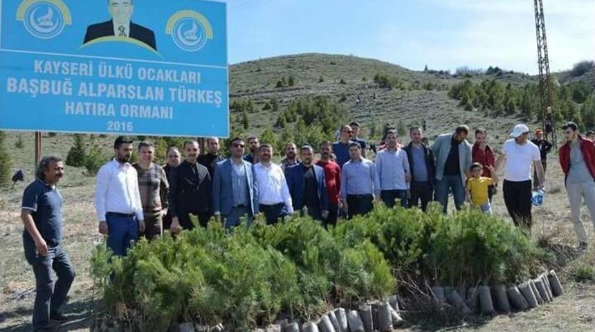 1071 Fidan Başbuğ Hatırasına Toprakla Buluştu