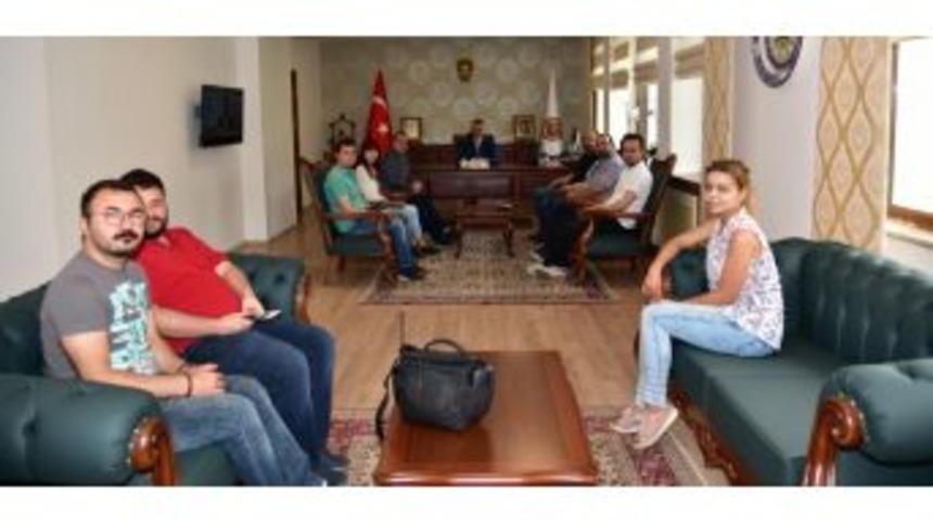 Vali B&uuml;y&uuml;kakın Basın Mensuplarının Sorunlarını Dinledi